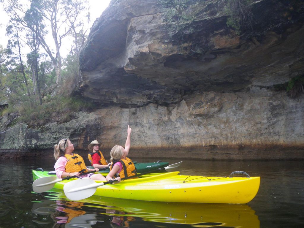 Kayaking in Wollemi National Park